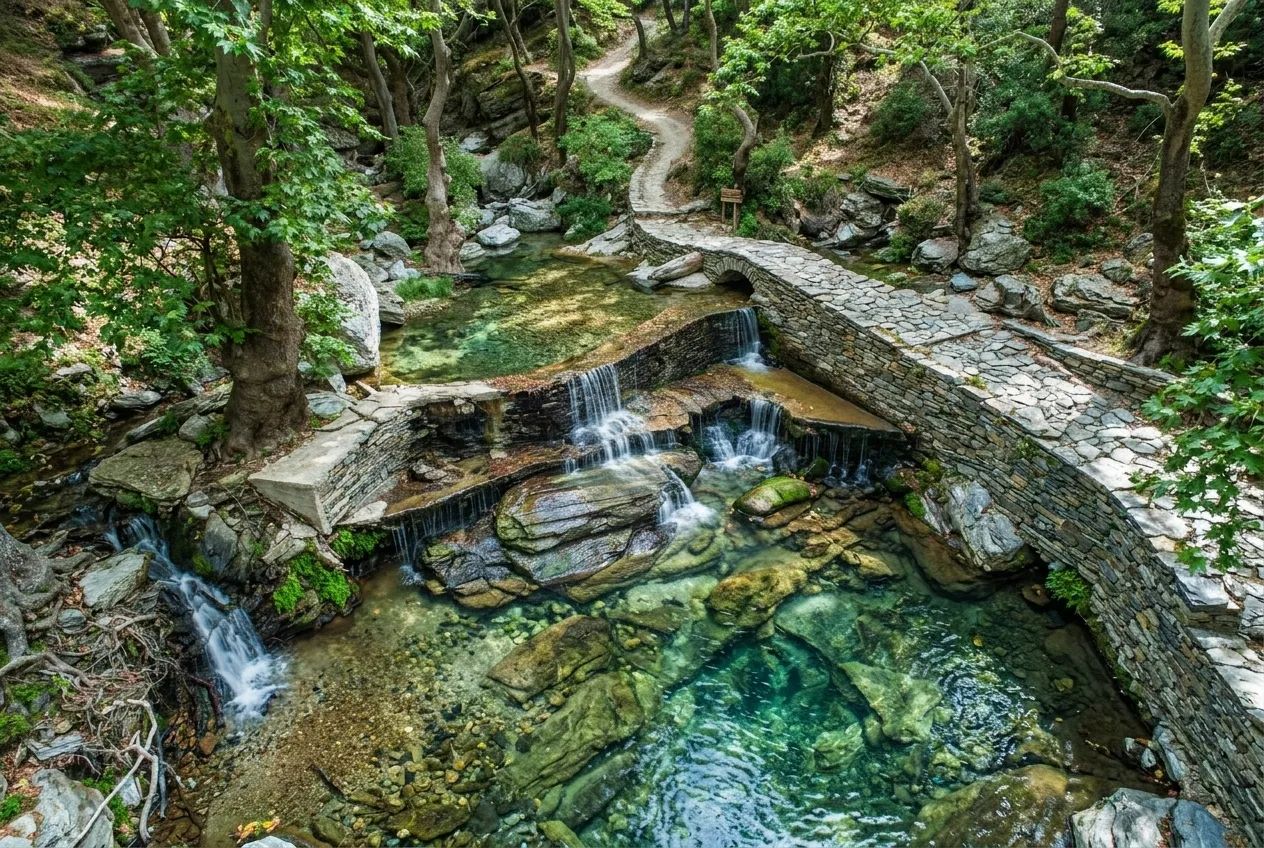 Inside the Dimosari Gorge - Karistos Evia